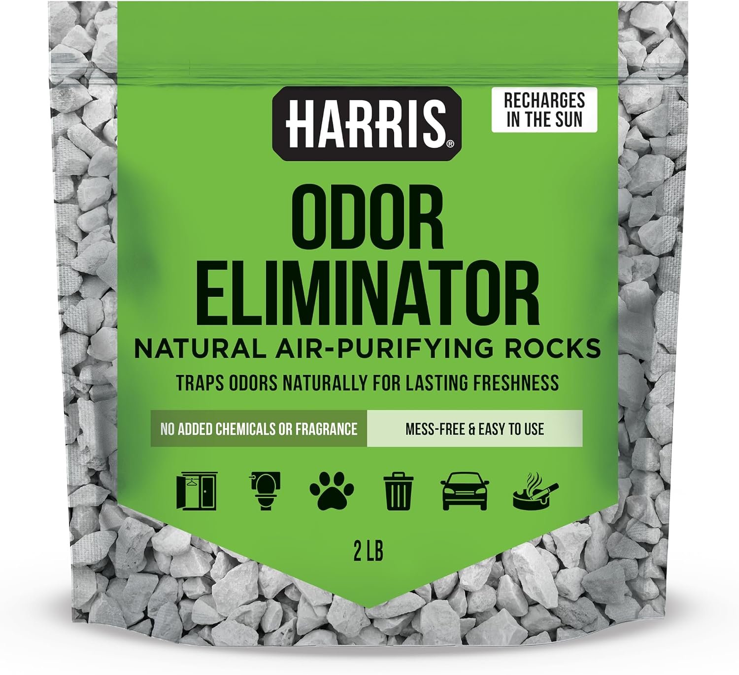 Harris Odor Eliminator Volcanic Rocks – Aborbes Odors from the Air Naturally