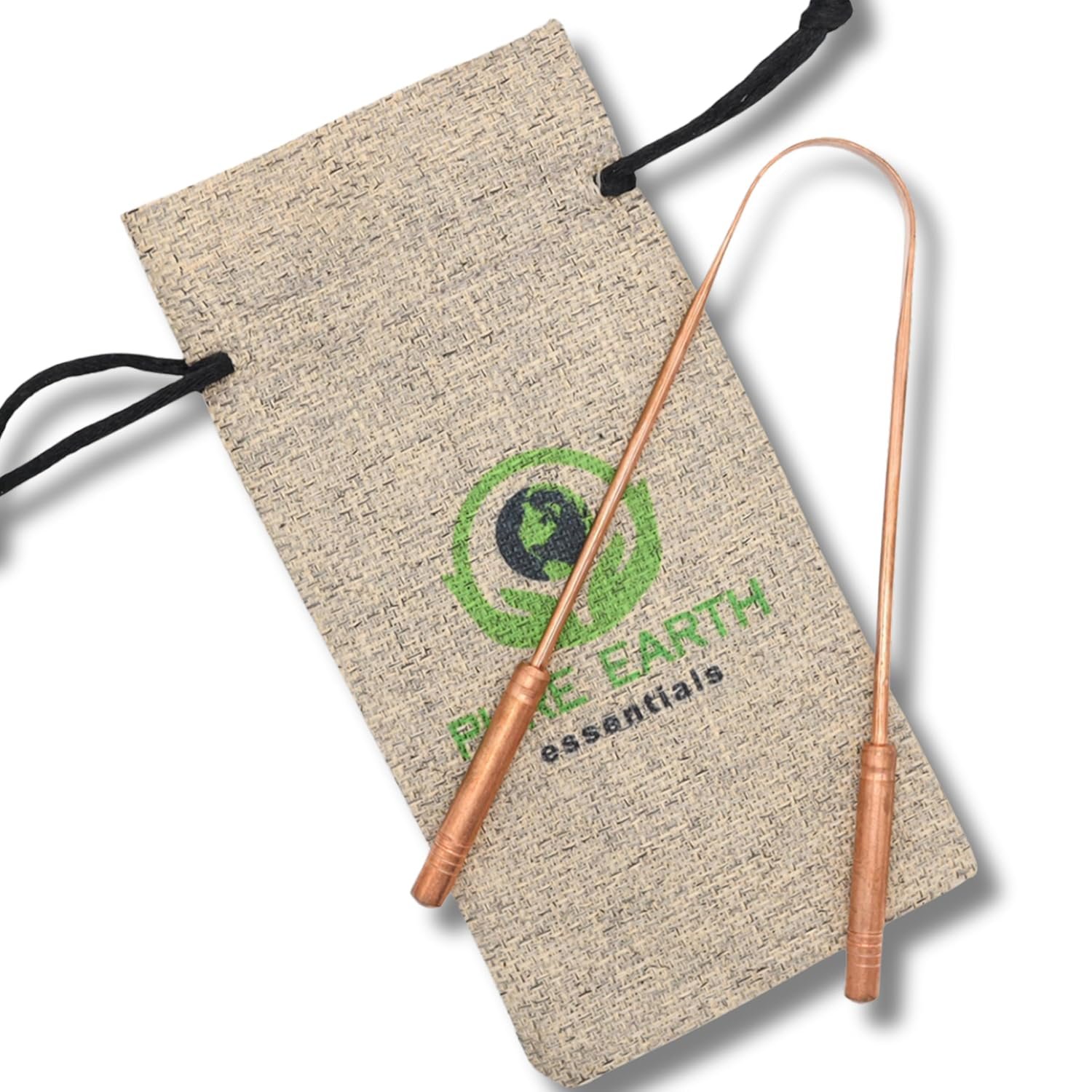 Pure Copper Tongue Scraper for Adults and Kids (1 Piece/Pack)