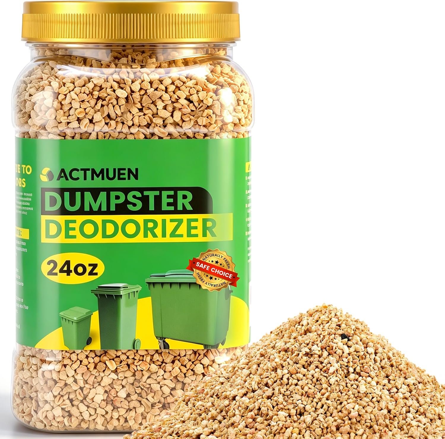 1.5LB Garbage Can Deodorizer & Liquid Waste Absorber