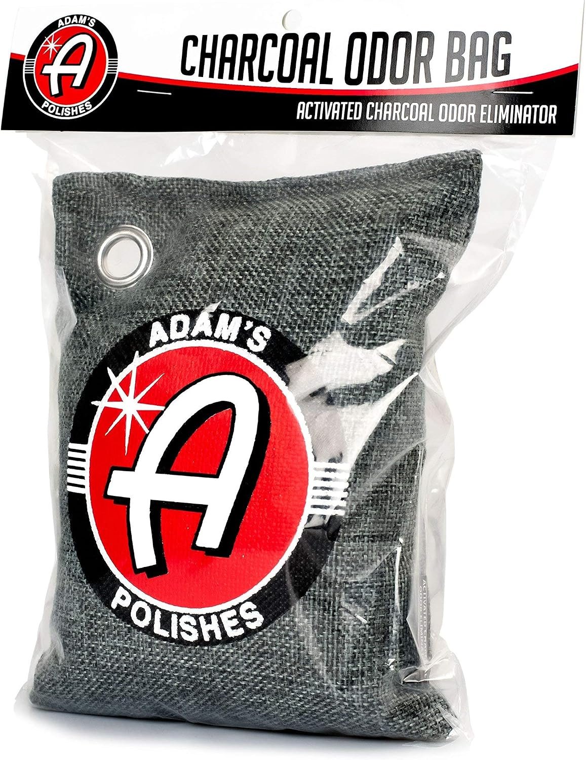 Adam’s Polishes Odor Eliminator Bag 500g – Natural Premium Charcoal Air Purifying Charcoal Bag – Absorbs & Eliminates Odors for Cars, Closets & Bathrooms – Contains no Fragrance or Chemicals